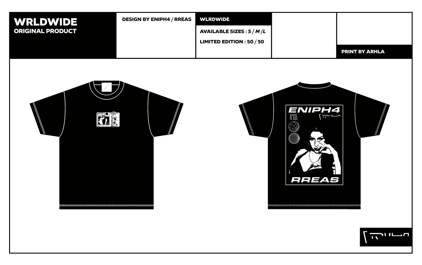 Tshirt WRLDW1DE